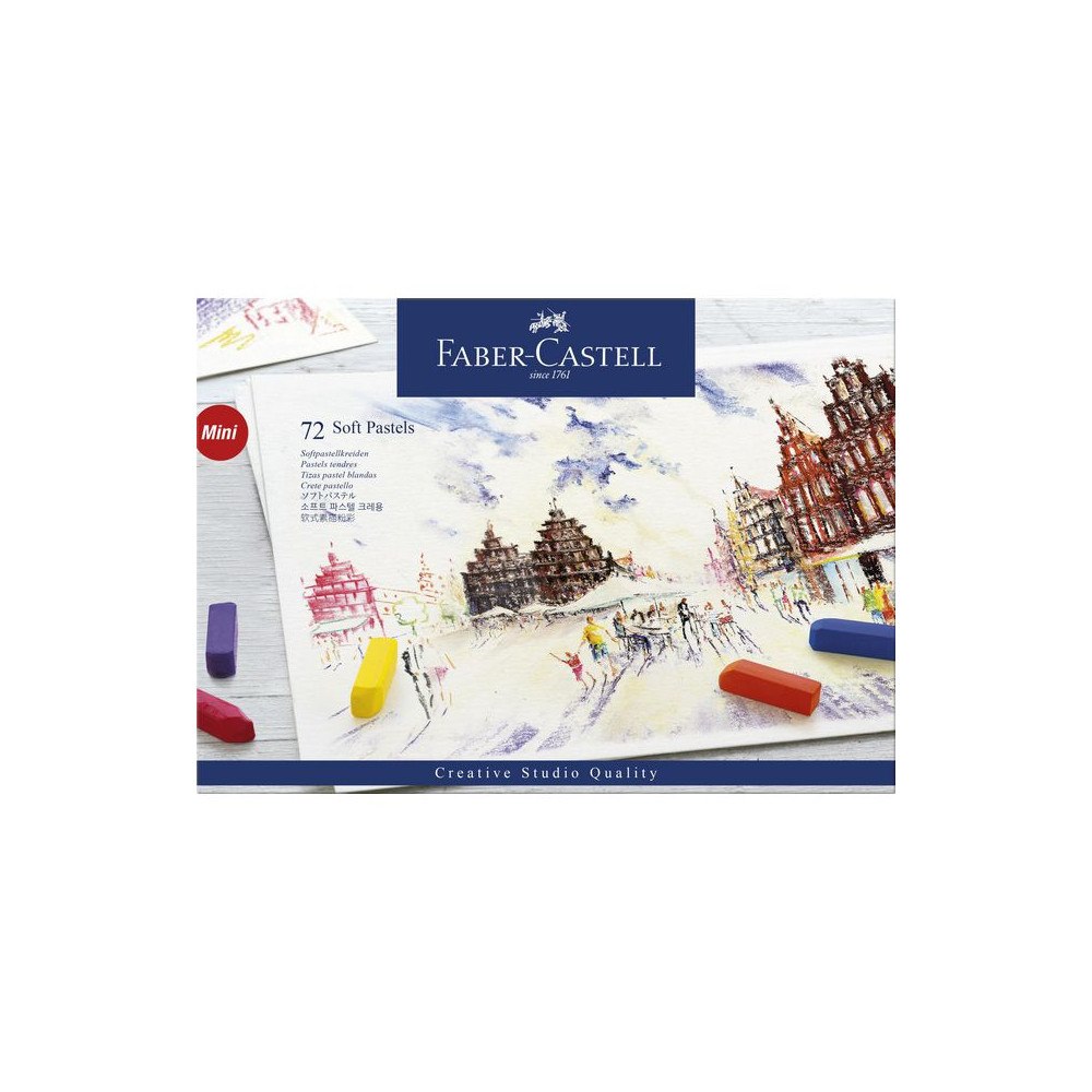 FABER-CASTELL Torrastellkrita Soft FABER CASTELL 72/fp