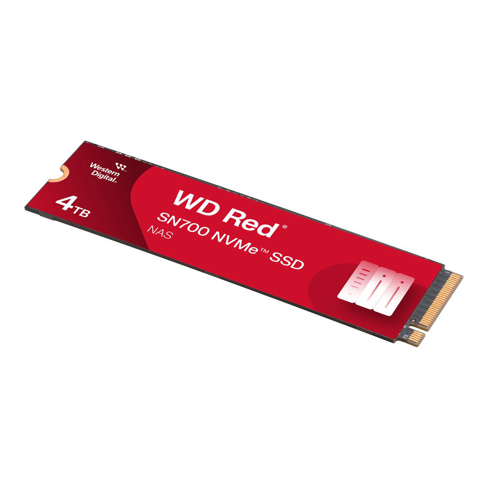 Western Digital WD Red SN700 WDS400T1R0C - SSD - 4 TB - PCIe 3.0 x4 (NVMe)