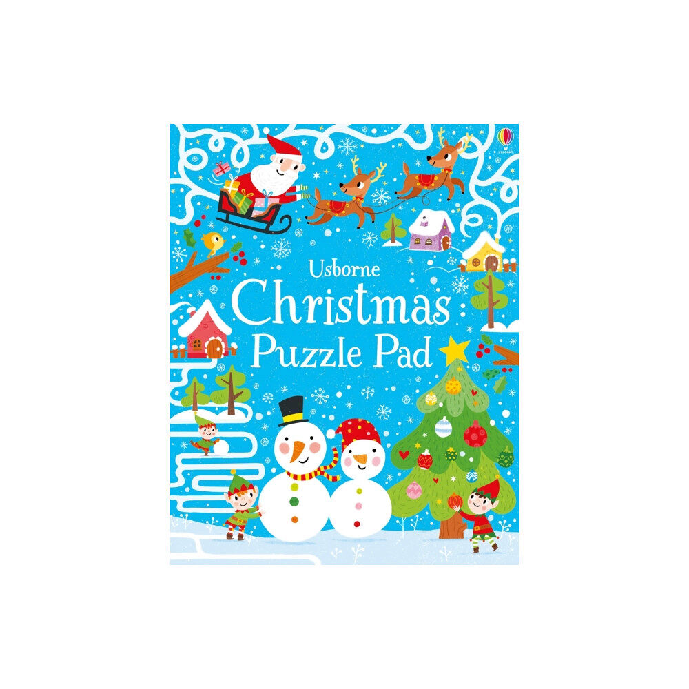 Usborne Publishing Ltd Christmas Puzzle Pad (häftad, eng)