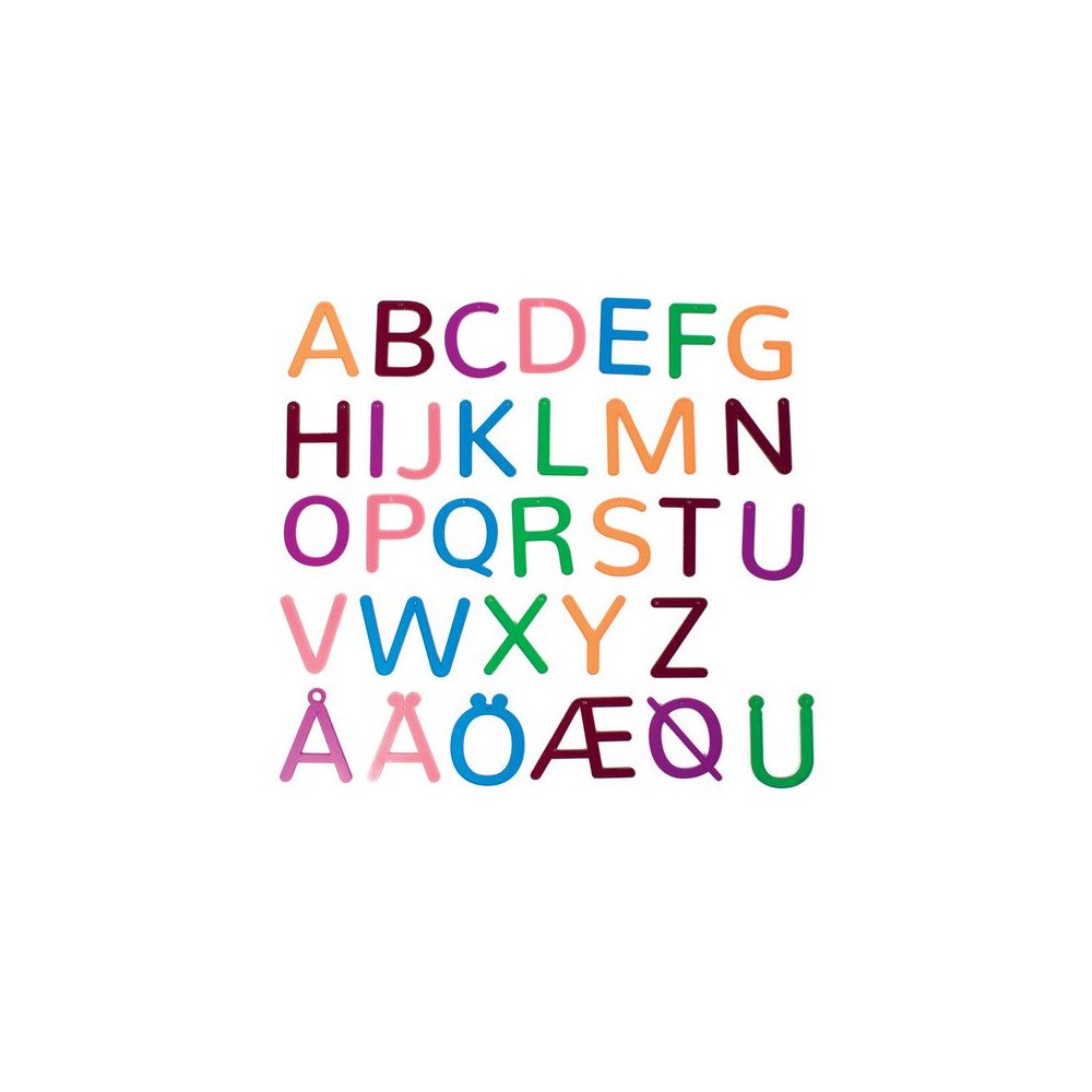 MYPAUZE Transperanta Bokstäver I färg 32/fp