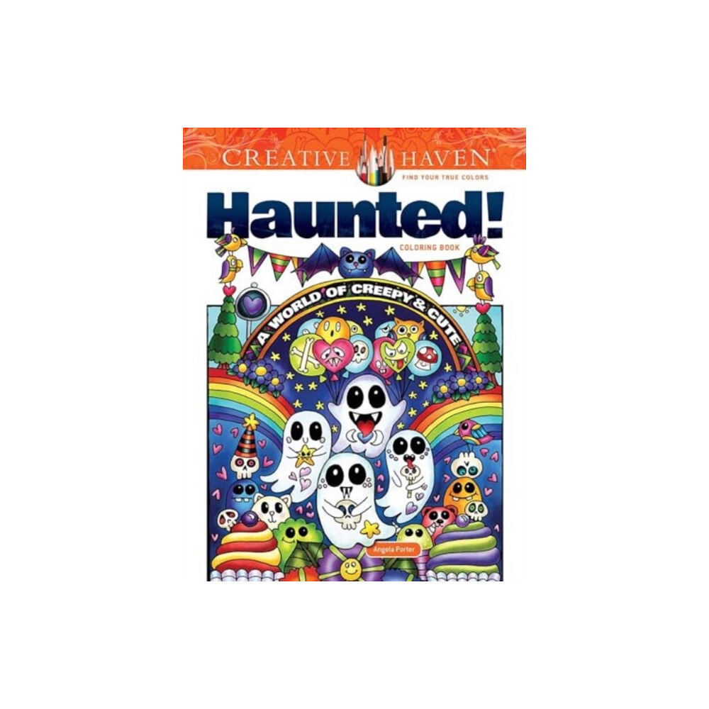 Dover publications inc. Creative Haven Haunted! Coloring Book (häftad, eng)