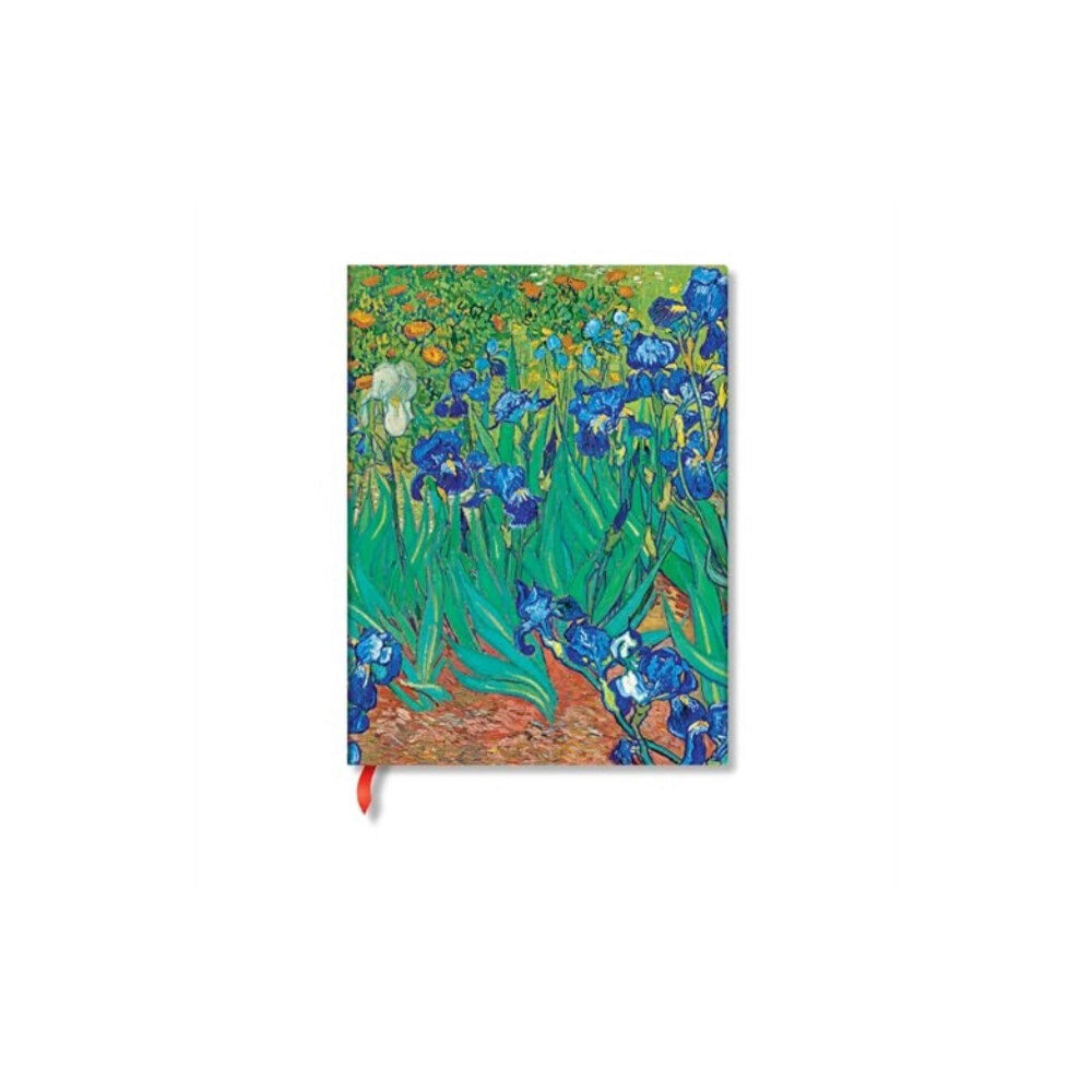 paperblanks Van Gogh’s Irises Mini Lined Hardback Journal (Elastic Band Closure) (inbunden, eng)