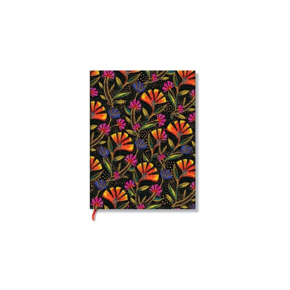 paperblanks Wild Flowers (Playful Creations) Midi Hardback Address Book (Elastic Band Closure) (inbunden, eng)