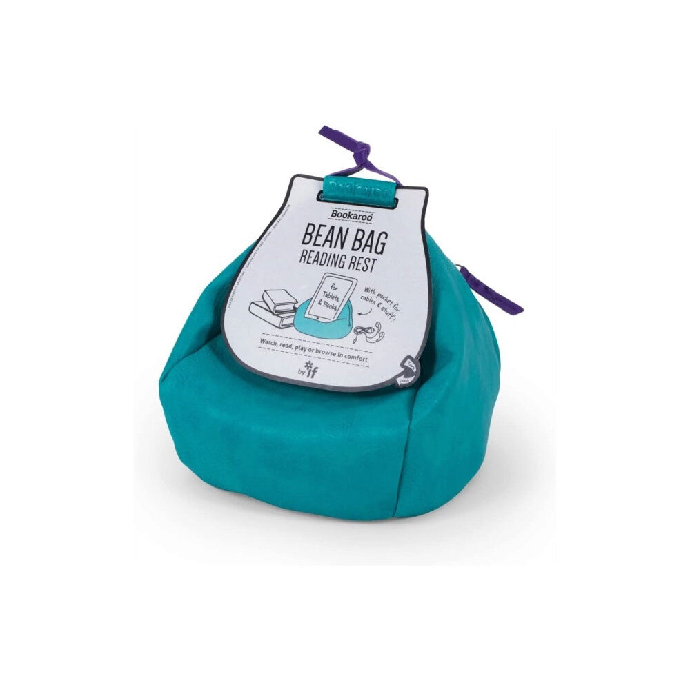 That Company Called If Bookaroo Bean Bag Reading Rest - Turquoise