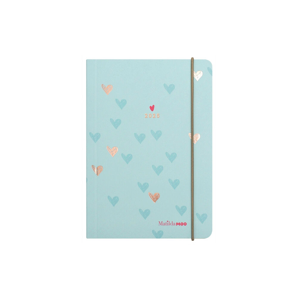 Tangible Stationery Company Matilda Moo Peppermint Page-a-Day A6 Flex Diary 2025 (häftad, eng)