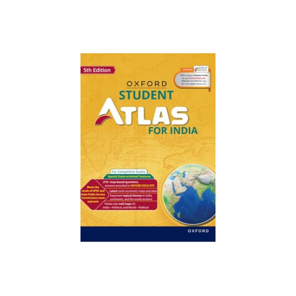 OUP India Oxford Student Atlas for India (häftad, eng)