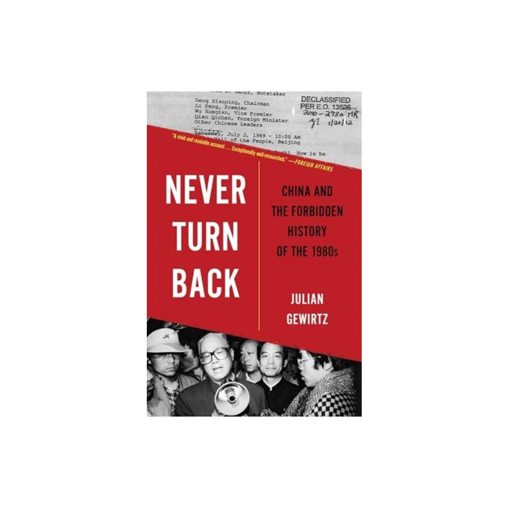 Harvard university press Never Turn Back (häftad, eng)