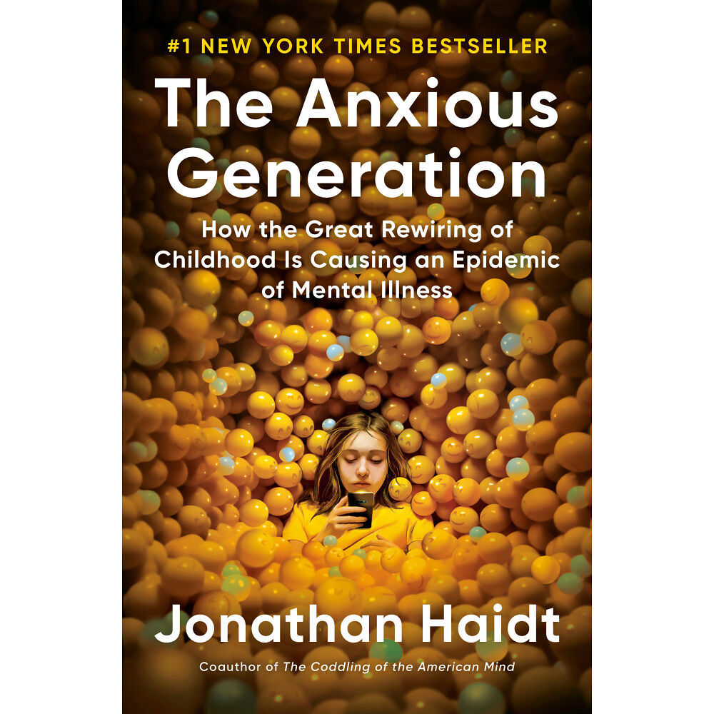 Jonathan Haidt The Anxious Generation (inbunden, eng)