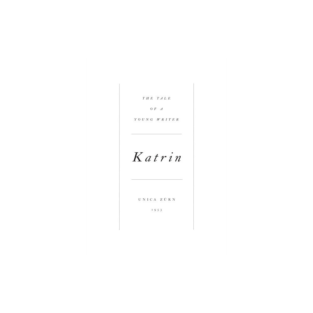 Mousse Publishing Katrin: The Tale of a Young Writer (häftad, eng)