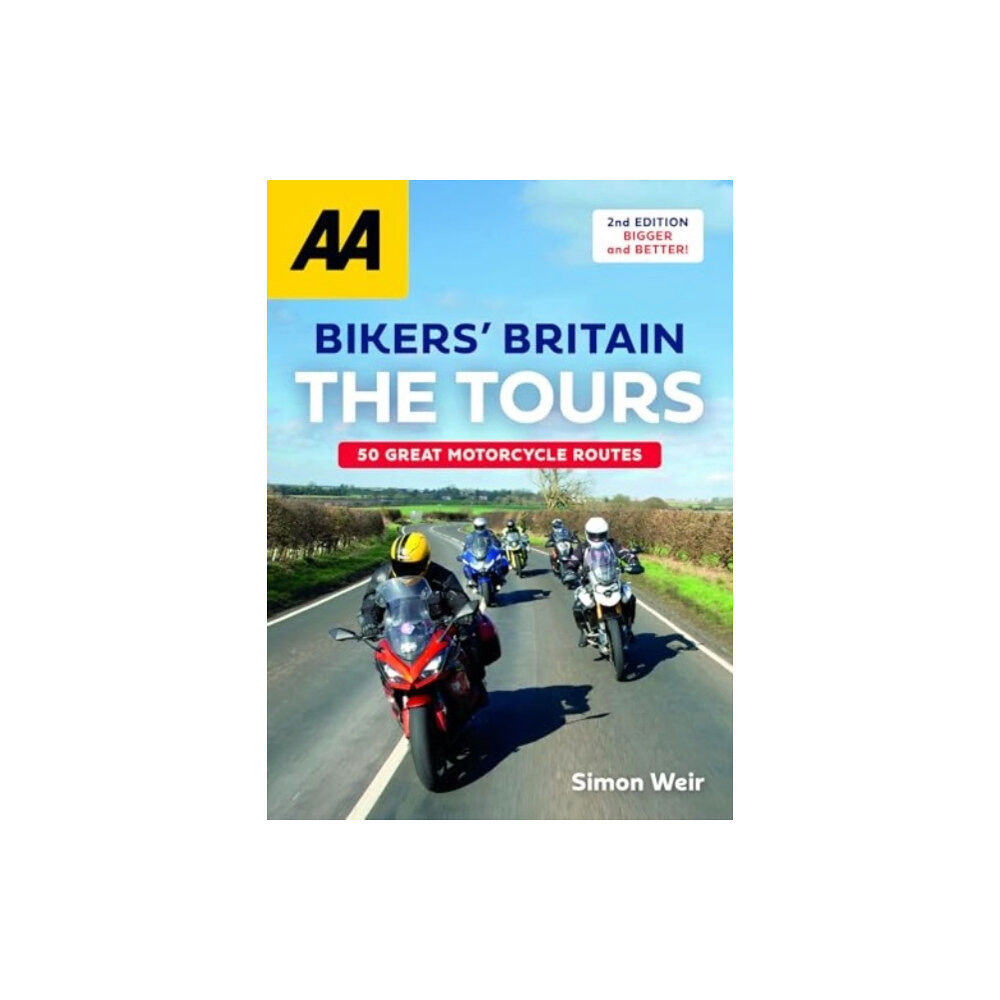 AA Publishing Bikers' Britain The Tours (bok, spiral, eng)