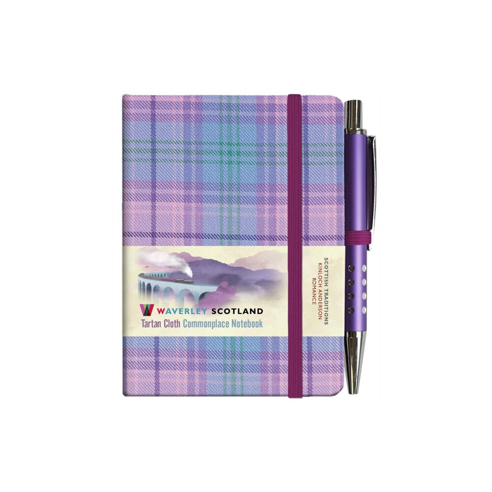 The Gresham Publishing Co. Ltd Waverley S.T. (S): Romance Mini with Pen Pocket Genuine Tartan Cloth Commonplace Notebook (inbunden, eng)