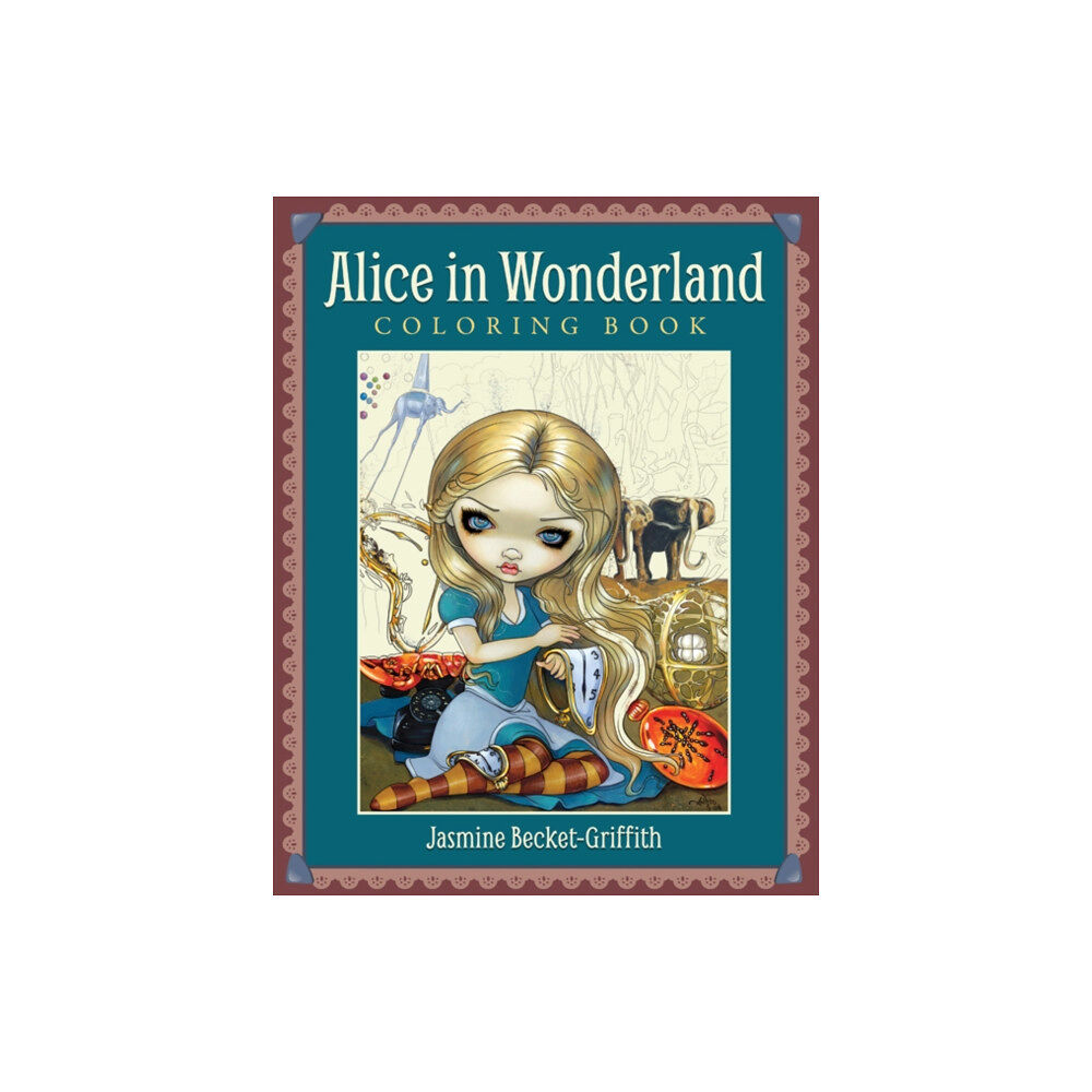 Blue Angel Gallery Alice in Wonderland Coloring Book (häftad, eng)