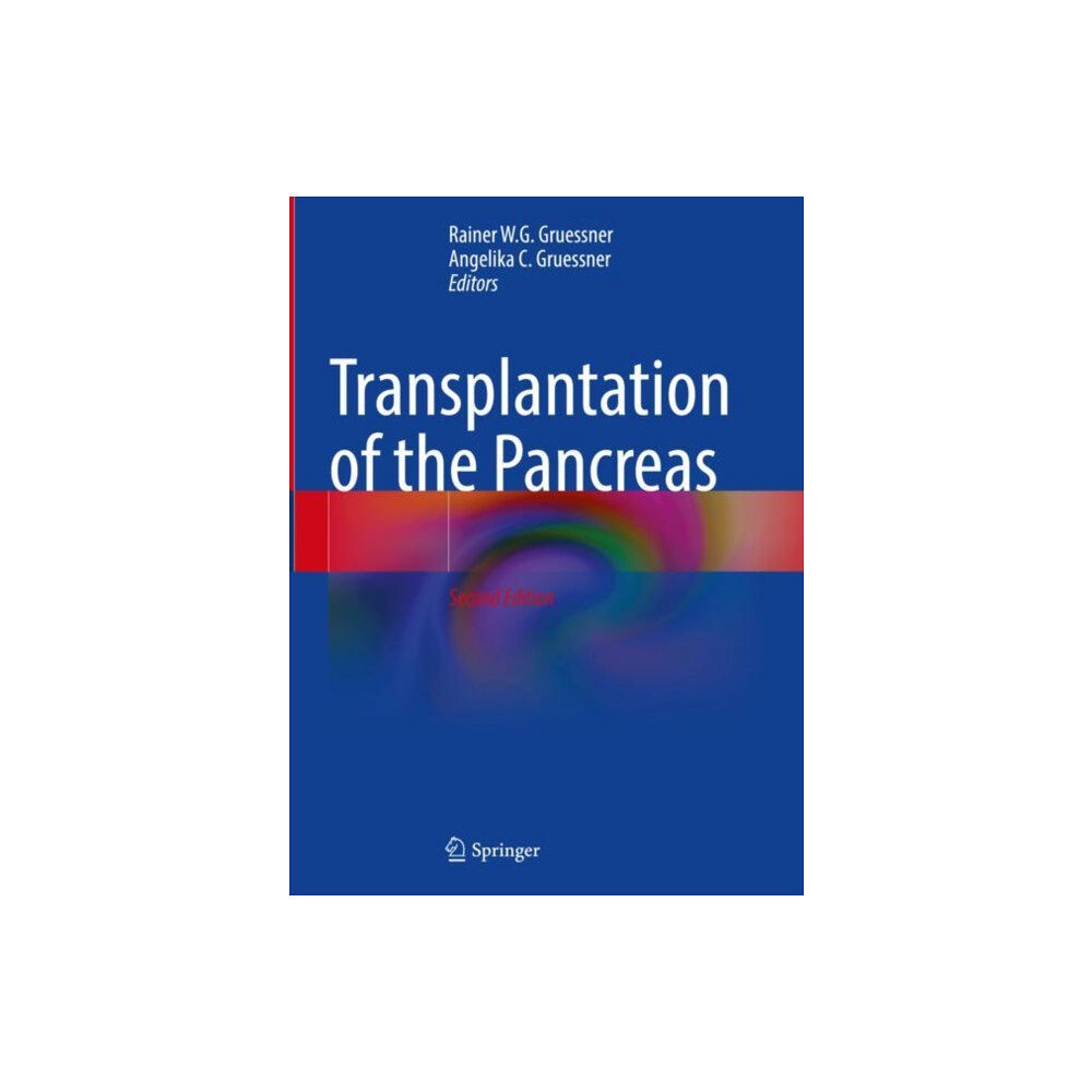 Springer International Publishing AG Transplantation of the Pancreas (inbunden, eng)