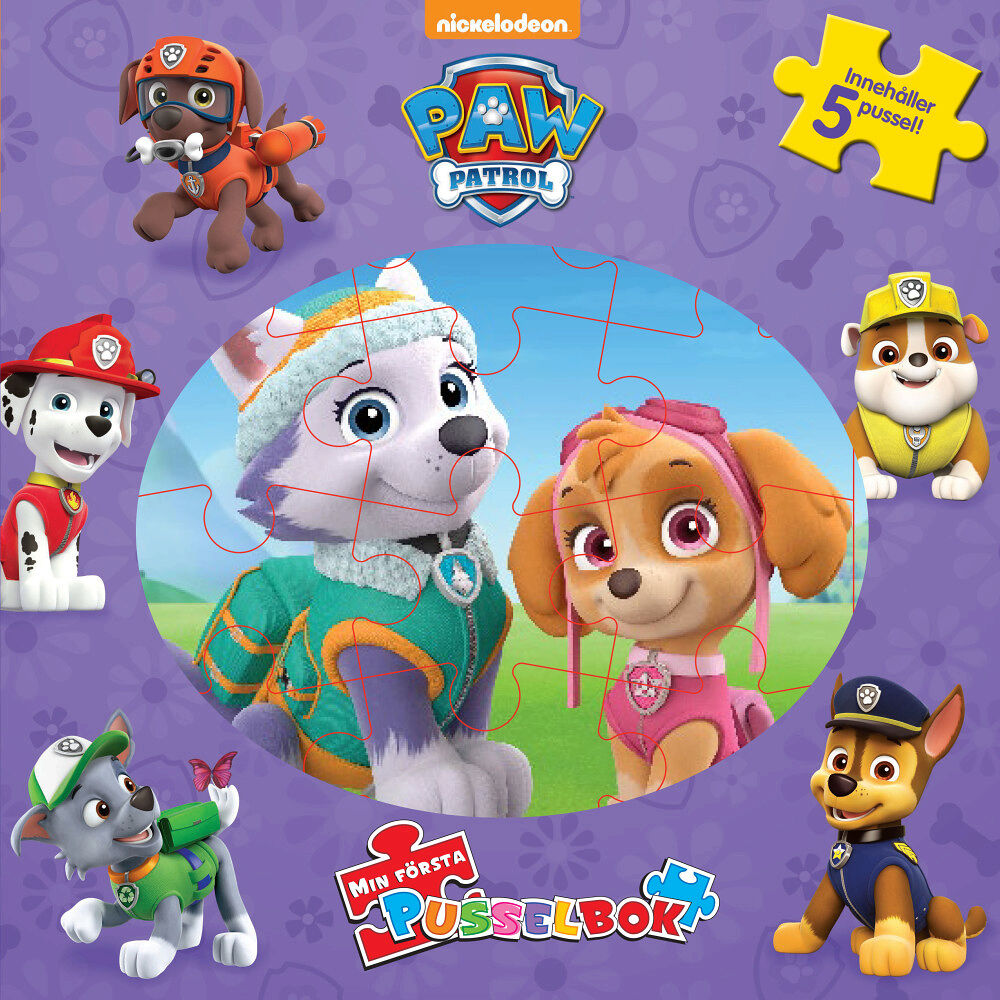 Karrusel Forlag Cargo Int Aps Paw Patrol Skye - Min första pusselbok (bok, board book)