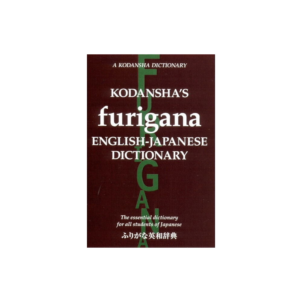 Kodansha America, Inc Kodansha's Furigana English-Japanese Dictionary (häftad, eng)