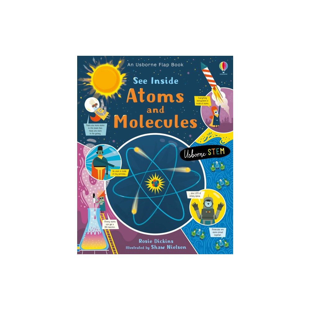 Usborne Publishing Ltd See Inside Atoms and Molecules (bok, board book, eng)