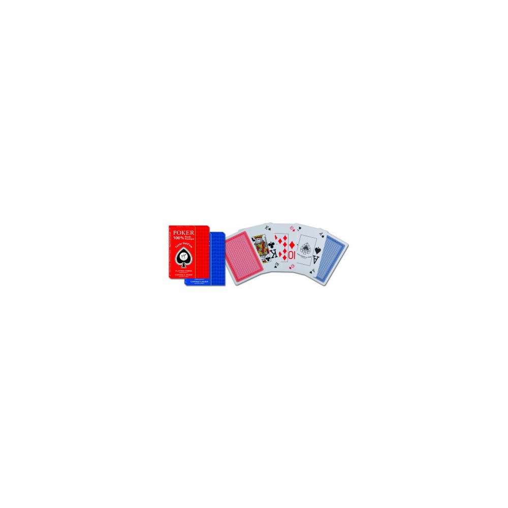 Piatnik Spelkort Poker Plast Texas Hold'em Single Pack
