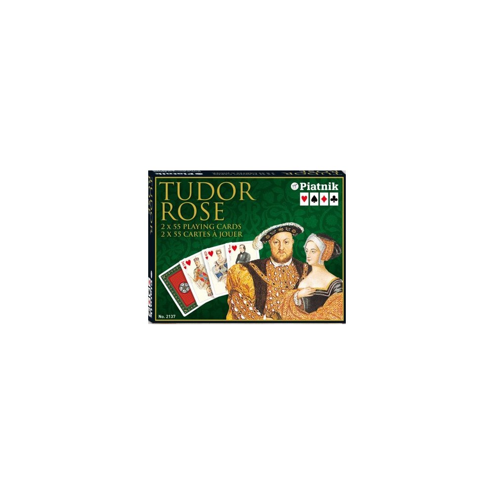 Piatnik Spelkort DeLuxe Tudor Rose Double Deck