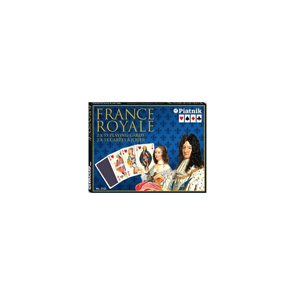 Piatnik Spelkort DeLuxe France Royal Double Deck