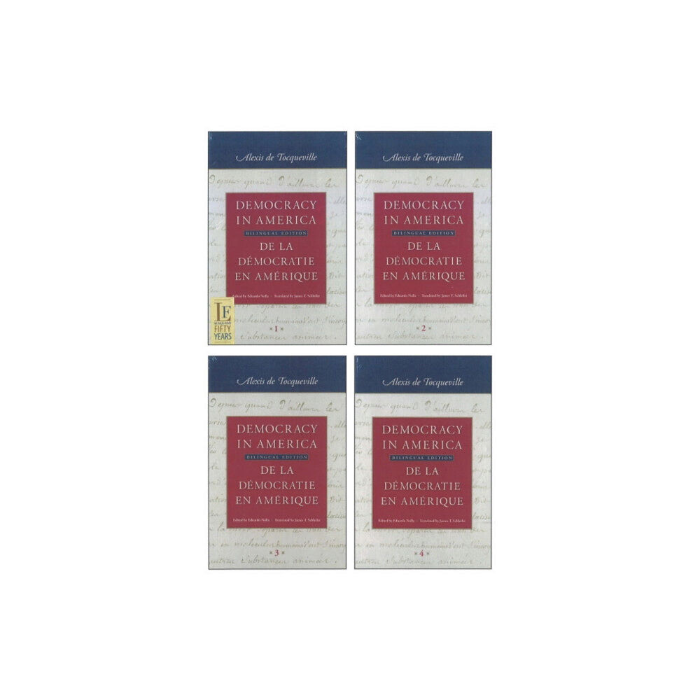 Liberty Fund Inc Democracy in America: 4-Volume Set (inbunden, fre)