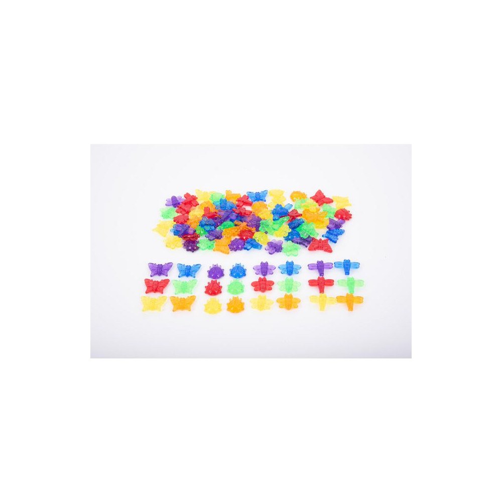 No Brand Transparent räkna sortera insekter 96/fp