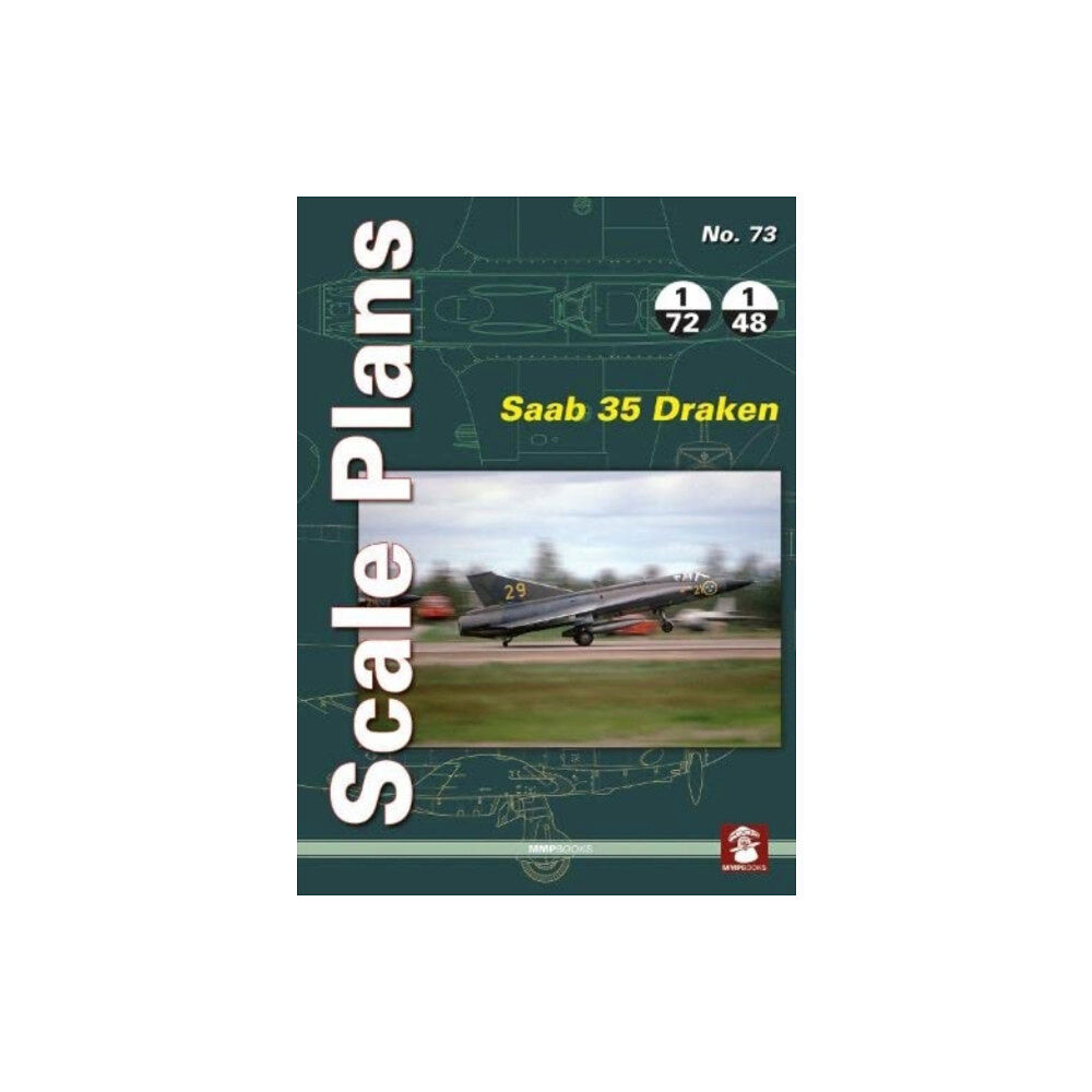 Wydawnictwo STRATUS, Artur Juszczak Scale Plans No. 73: Saab 35 Draken (häftad, eng)