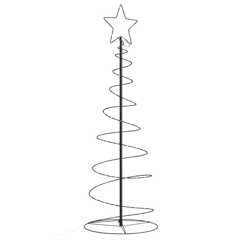 vidaXL LED julgran 100 LEDs varmvit 150 cm