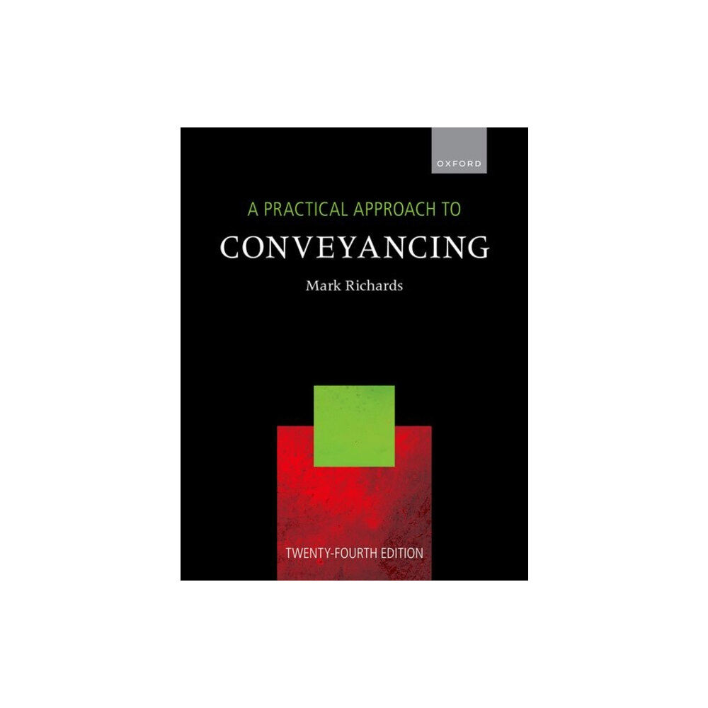 Oxford University Press A Practical Approach to Conveyancing (häftad, eng)