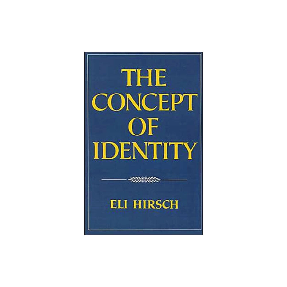 Oxford University Press Inc The Concept of Identity (häftad, eng)