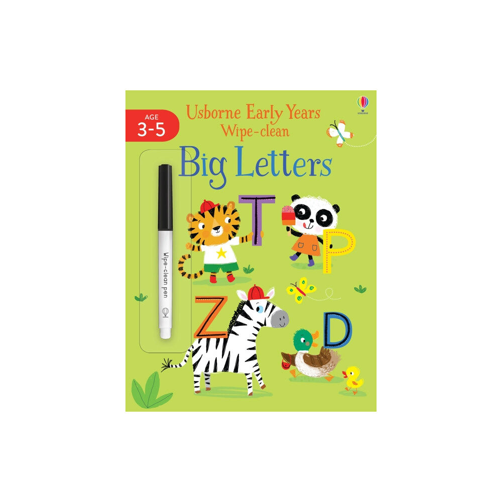 Usborne Publishing Ltd Early Years Wipe-Clean Big Letters (häftad, eng)