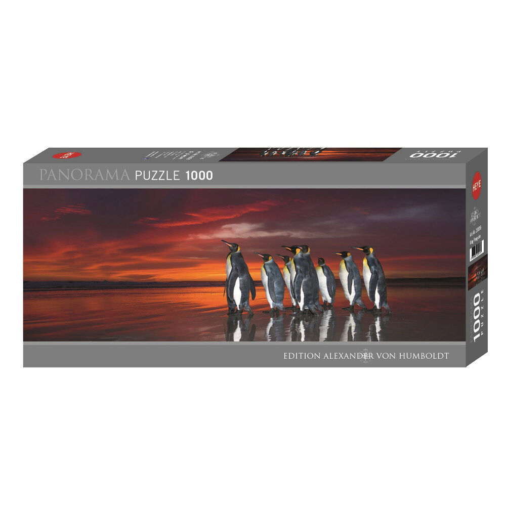 HEYE Photo Panorama Humboldt King Penguins 1000
