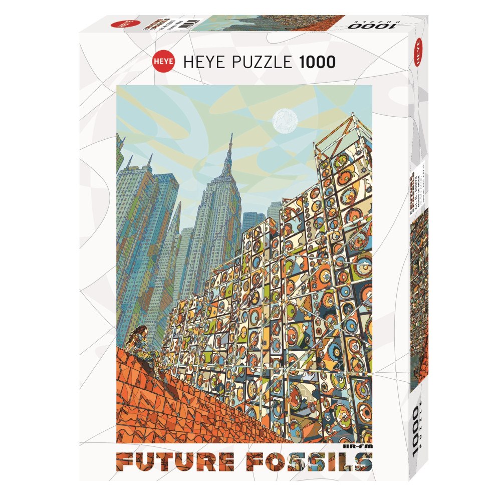 HEYE Art Future Fossils Home in Mind, Pussel, 1000 bitar, Heye