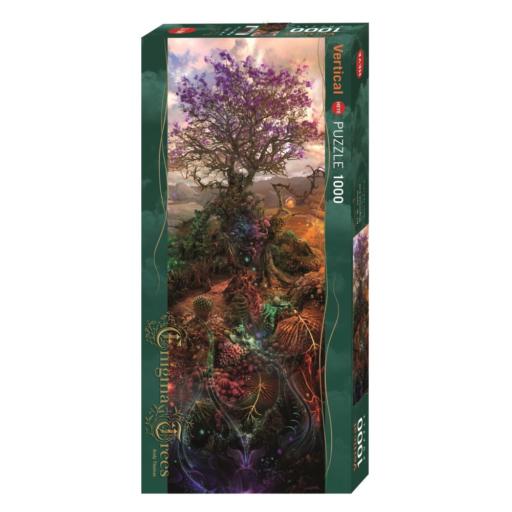 HEYE Fantasy Vertical Enigma Trees Magnesium Tree, Pussel, 1000 bitar, Heye