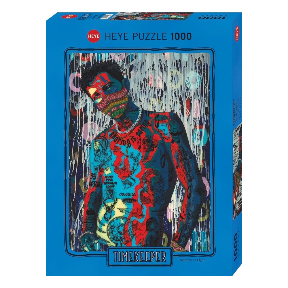 HEYE Art Timekeeper Sharing is Caring, Pussel, 1000 bitar, Heye