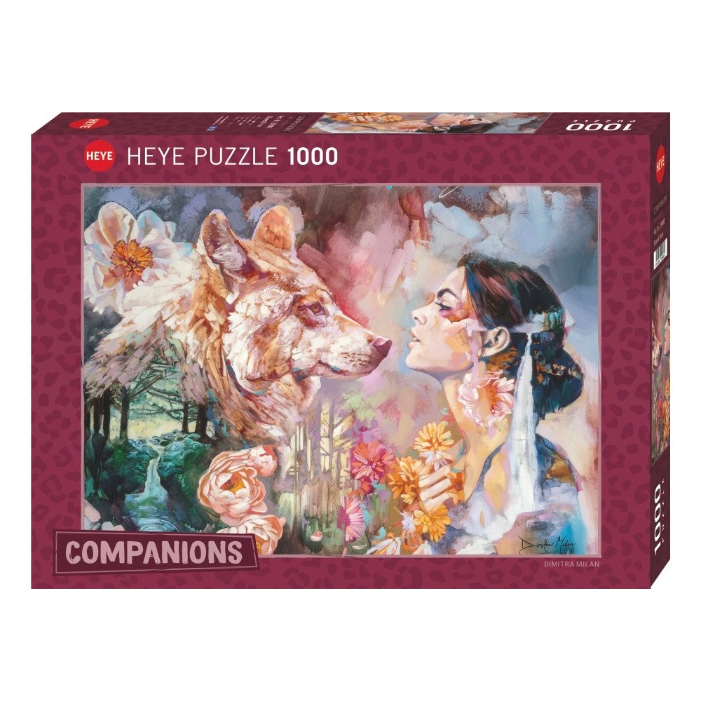 HEYE Fantasy Companions Shared River, Pussel, 1000 bitar, Heye
