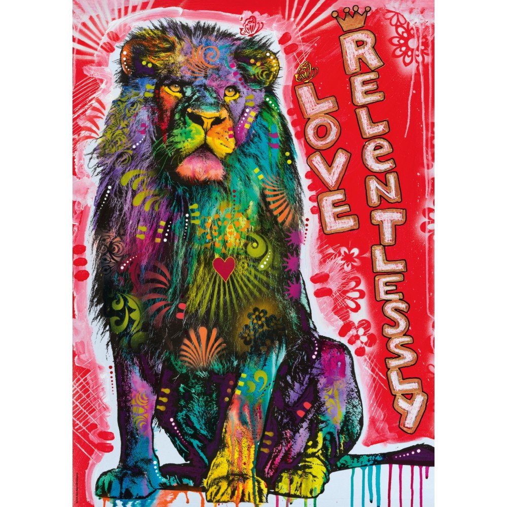 HEYE Art Jolly Pets Love Relentlessly, Pussel, 1000 bitar, Heye