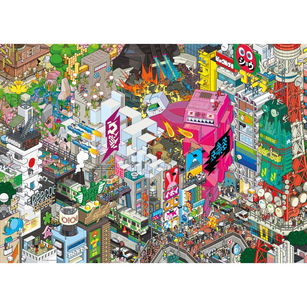 HEYE Heye Cartoon Tokyo Quest 1000