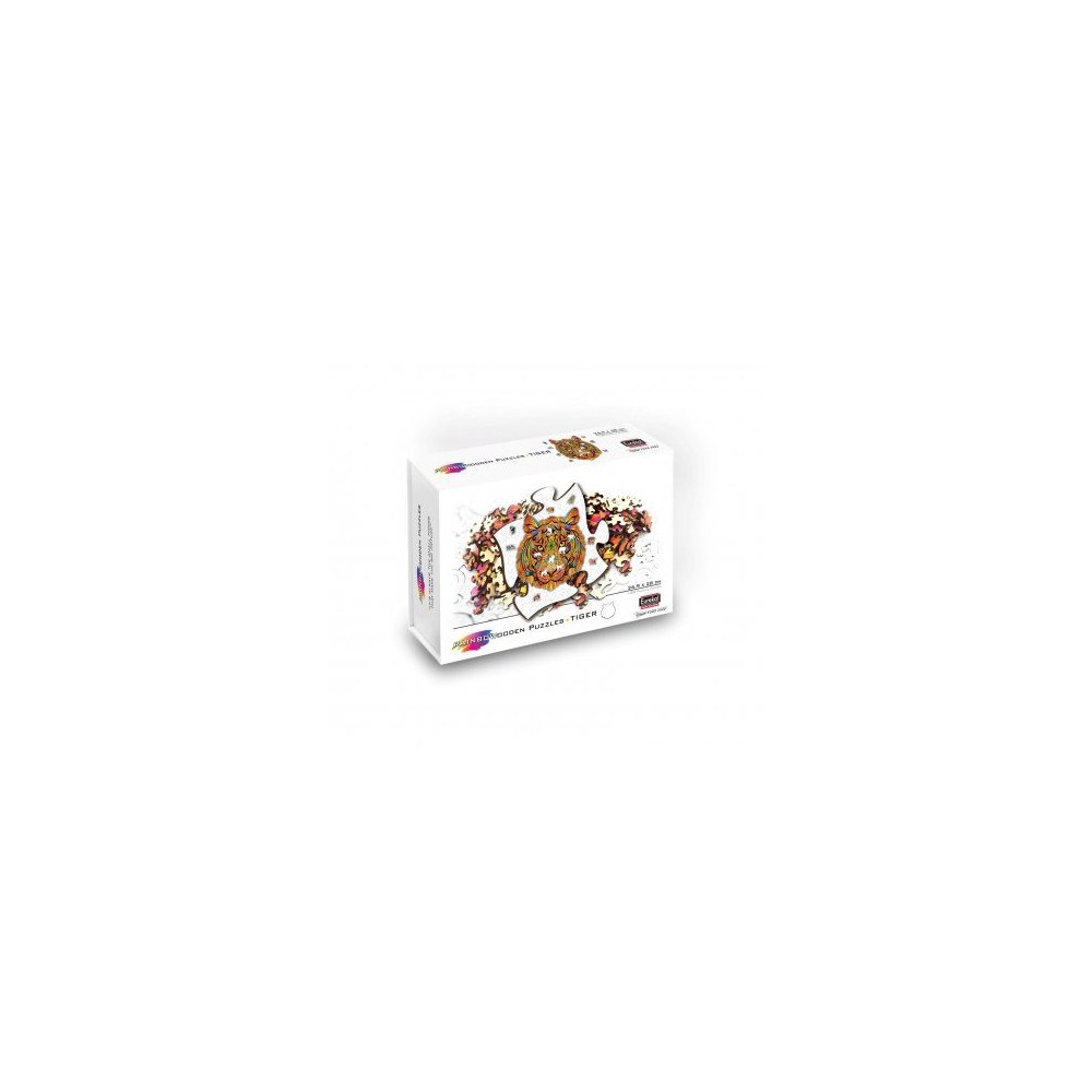 eureka Rainbow Wooden Puzzle Tiger (139 b)