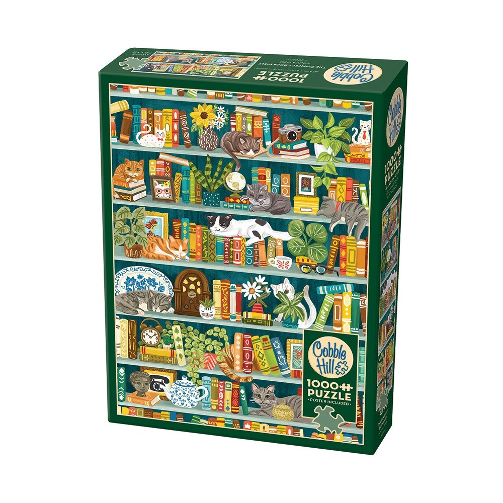 Cobble Hill The Purrfect Bookshelf (1000 b)