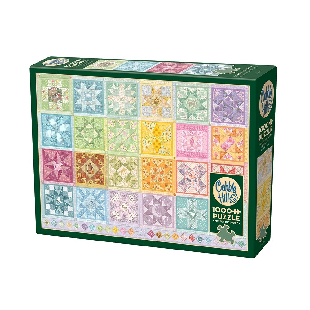 Cobble Hill Star Quilt Seasons (1000 b)