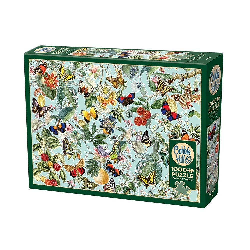 Cobble Hill Fruit and Flutterbies (1000 b)