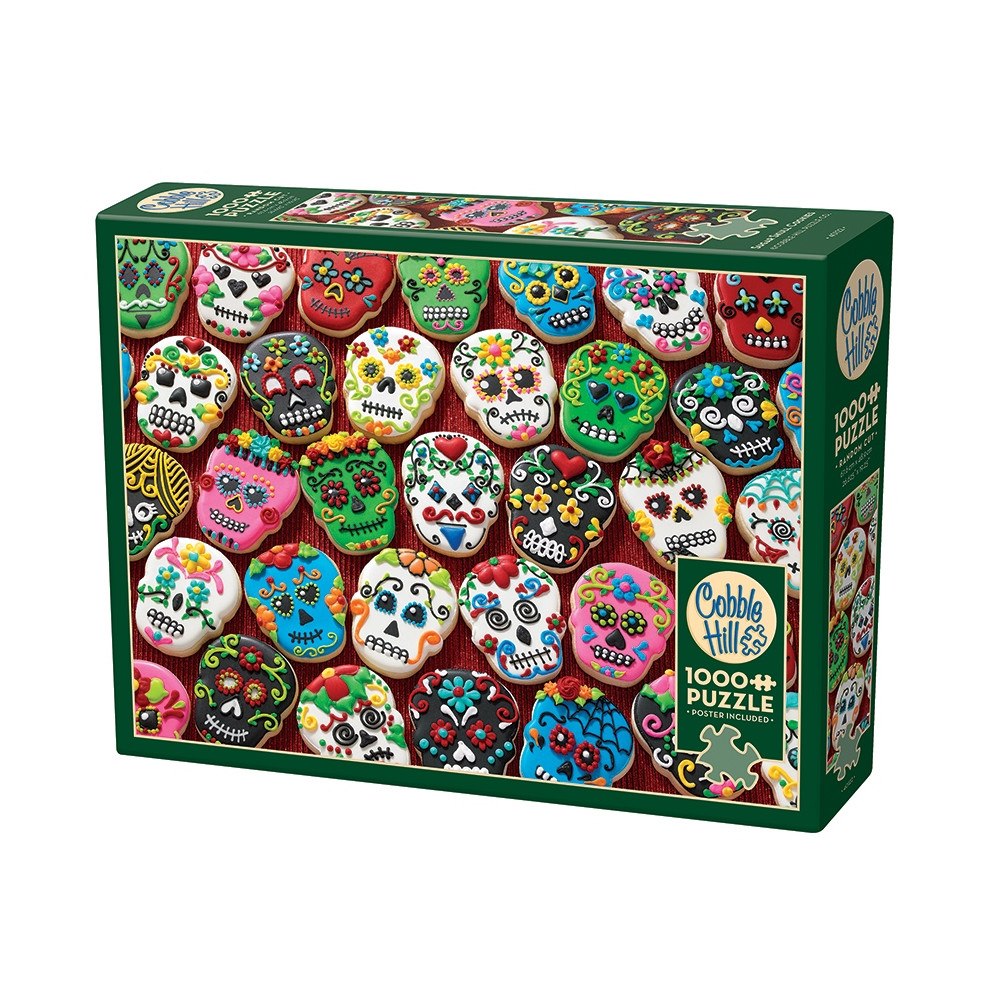 Cobble Hill Sugar Skull Cookies (1000 b)