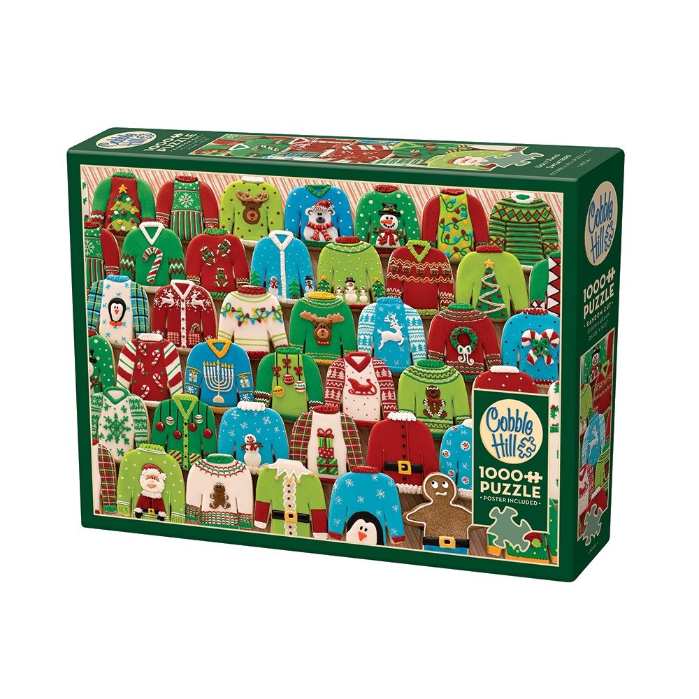 Cobble Hill Ugly Xmas Sweaters (1000 b)