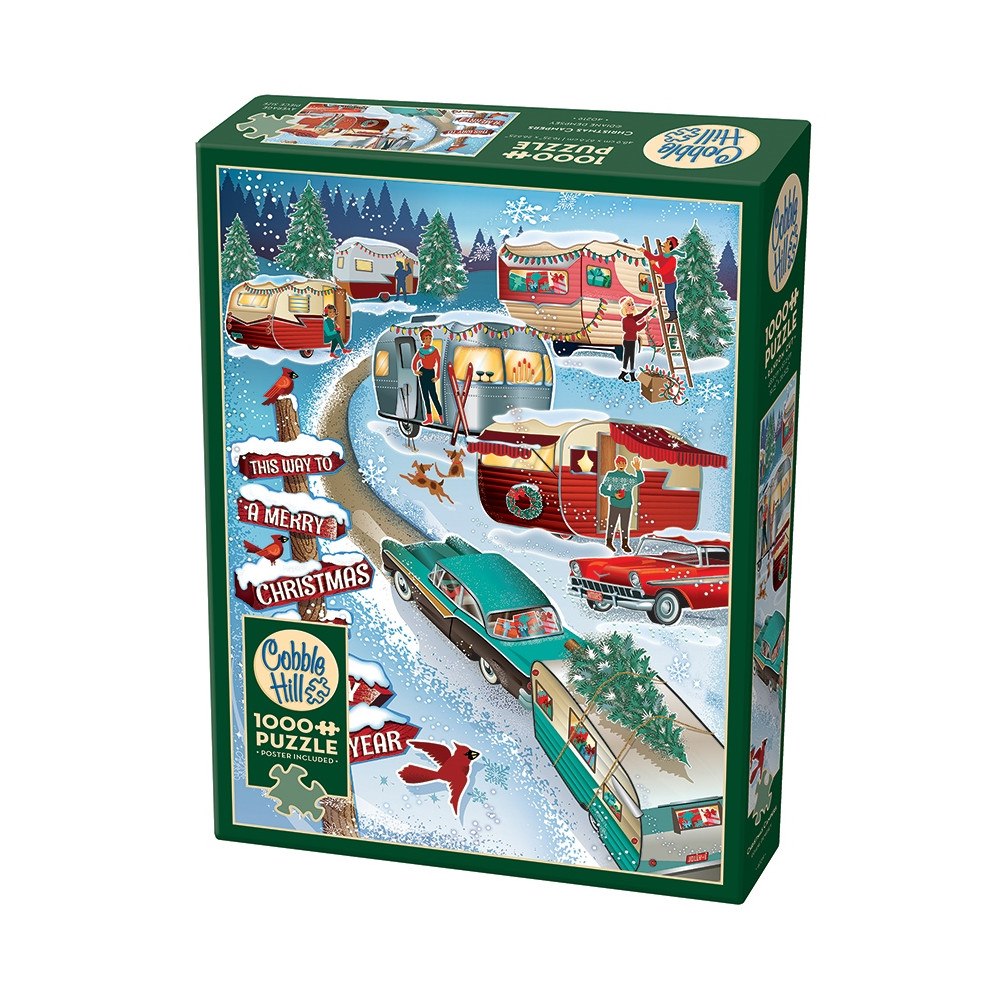 Cobble Hill Christmas Campers (1000 b)