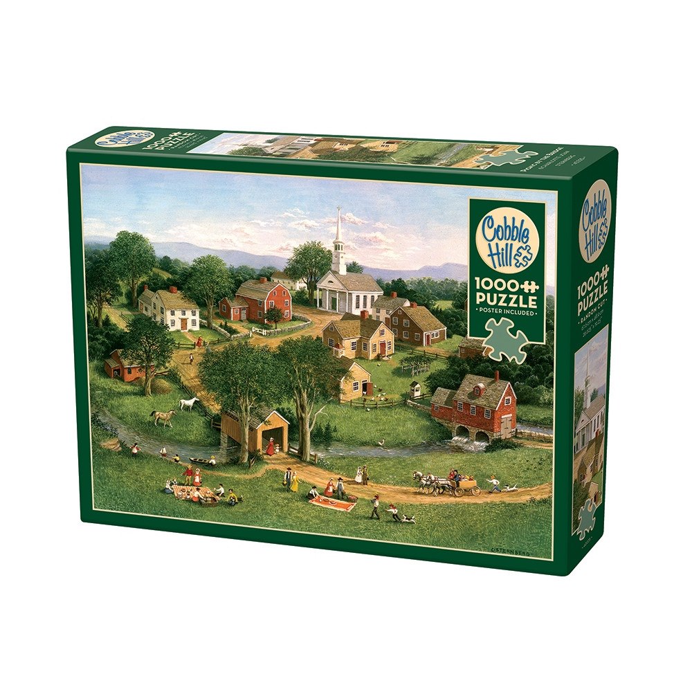 Cobble Hill Picnic by the Bridge (1000 b)