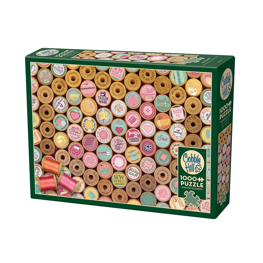 Cobble Hill Sew Happy! (1000 b)