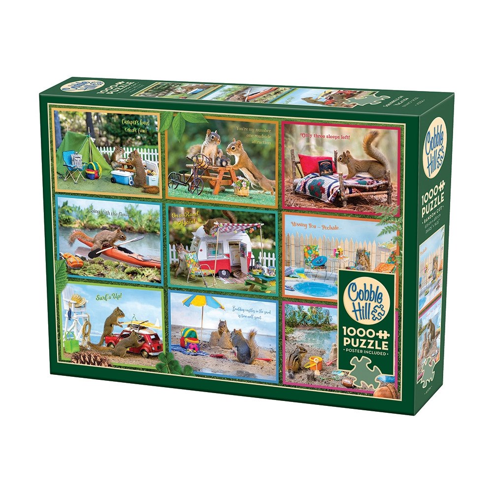 Cobble Hill Squirrels on Vacation (1000 b)