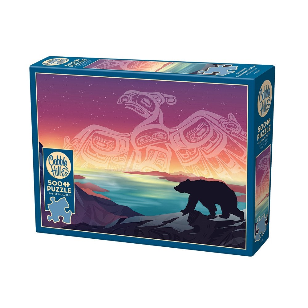 Cobble Hill Crossings: Thunderbird and Bear (500 b) Cobble & Hill