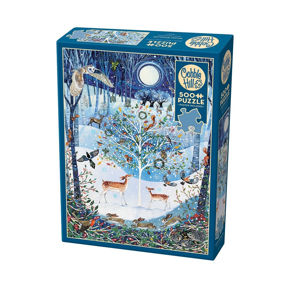 Cobble Hill Winter Woodland (500 b) Cobble & Hill