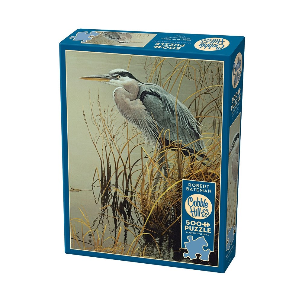 Cobble Hill Great Blue Heron (500 b) Cobble & Hill